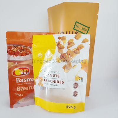 Купить Бес BPA Стоящий Ziplock Bag Экологически чистый Ziplock Стоящий Ziplock Up многоразовые кормовые пакеты online manufacture