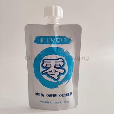 Купить Настройка угловой вытяжки Stand Up Bag Heat Seal Pouch для упаковки жидкого пюре online manufacture